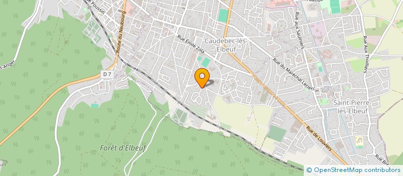 localisation de l'entreprise MADAME MONIA ZEROUAL  CAUDEBEC-LES-ELBEUF