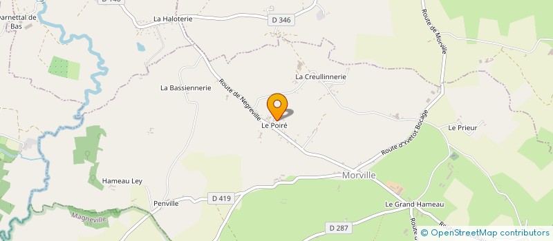 localisation de l'entreprise MADAME MONICA BAAN  MORVILLE