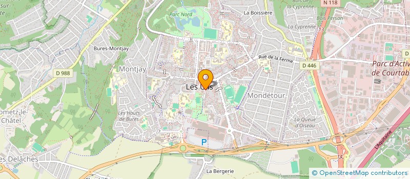 localisation de l'entreprise MADAME MONICA DE SOUSA SPENCER DO ROSARIO à LES ULIS