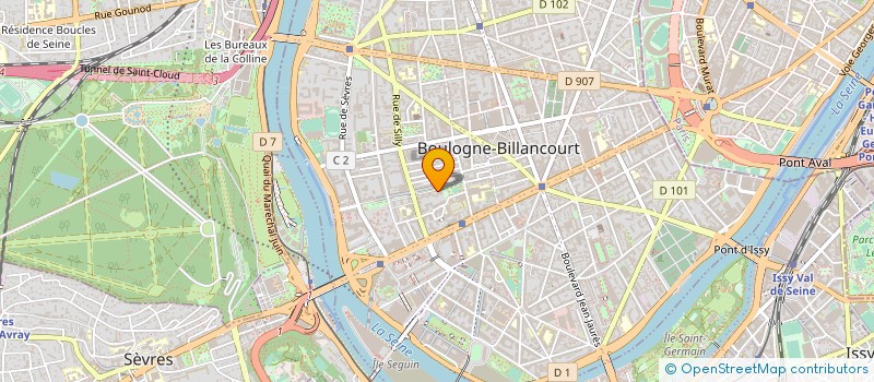 localisation de l'entreprise MADAME MONICA DRAGUT  BOULOGNE-BILLANCOURT