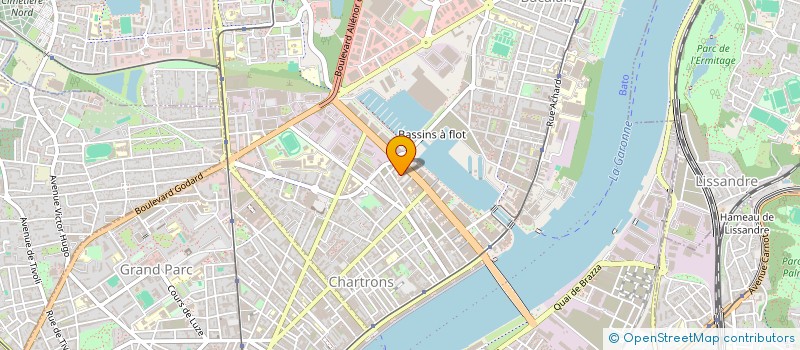 localisation de l'entreprise MADAME MONICA DUMITRESCU  BORDEAUX