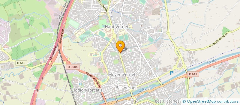 localisation de l'entreprise MADAME MONICA DURU  PERPIGNAN