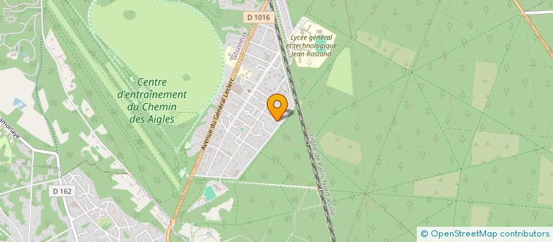 localisation de l'entreprise MADAME MONICA FREIRE CARDOSO DE MIRA  CHANTILLY