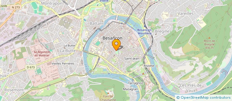 localisation de l'entreprise MADAME MONICA GALLARDO PUENTES à BESANCON