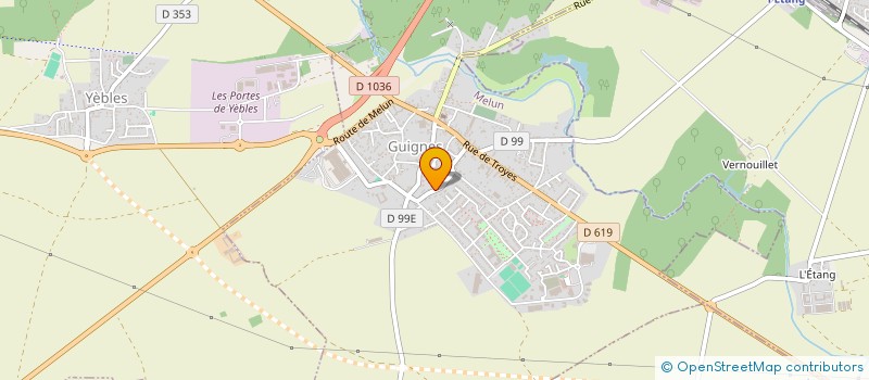 localisation de l'entreprise MADAME MONICA GEORGIU  GUIGNES