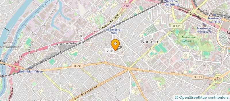 localisation de l'entreprise MADAME MONICA HERRERA CEBALLOS  NANTERRE