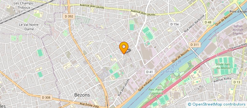 localisation de l'entreprise MADAME MONICA LANDIM  BEZONS