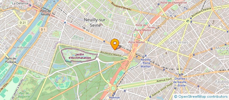 localisation de l'entreprise MADAME MONICA LEON à NEUILLY-SUR-SEINE