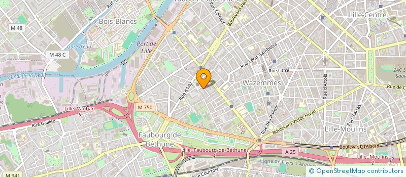 localisation de l'entreprise MADAME MONICA LEONE à LILLE