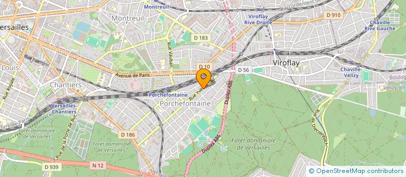 localisation de l'entreprise MADAME MONICA LUZ URENA à VERSAILLES