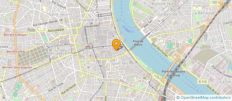 localisation de l'entreprise MADAME MONICA MANDADO NARVAEZ  BORDEAUX