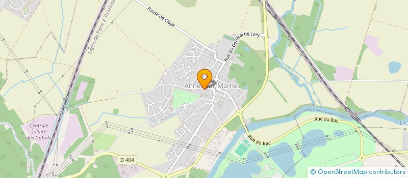 localisation de l'entreprise MADAME MONICA NERI à ANNET-SUR-MARNE