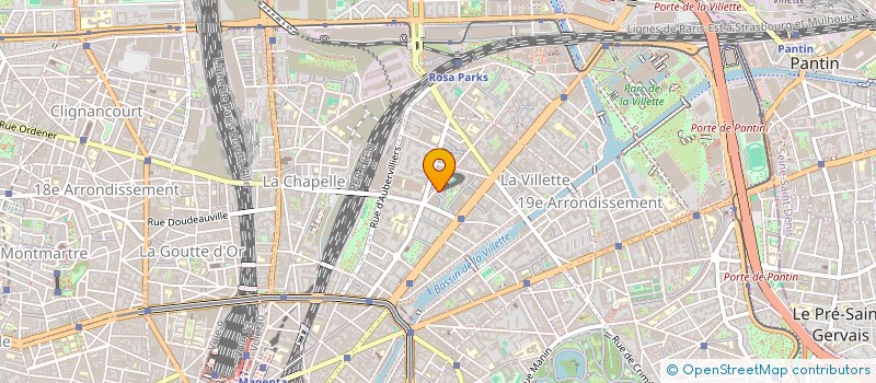 localisation de l'entreprise MADAME MONICA NGOLATSIE  PARIS