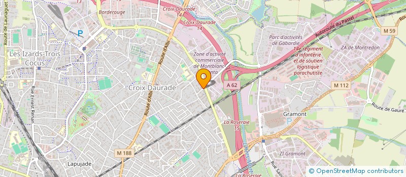 localisation de l'entreprise MADAME MONICA OKOMO ALOGONCHAMA à TOULOUSE