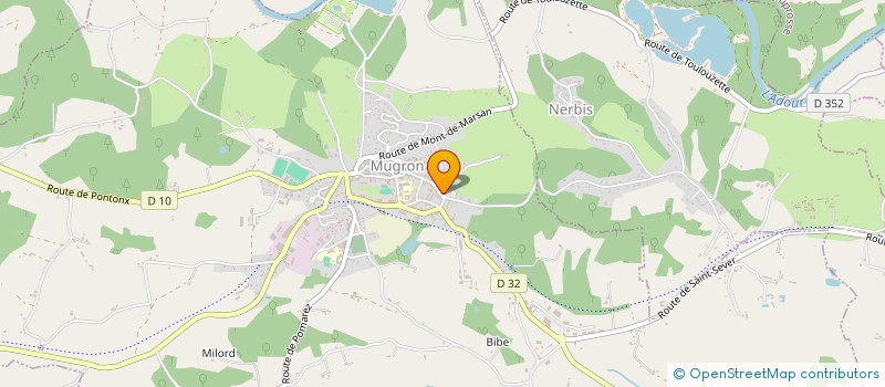 localisation de l'entreprise MADAME MONICA PACHECO CALZADA  MUGRON