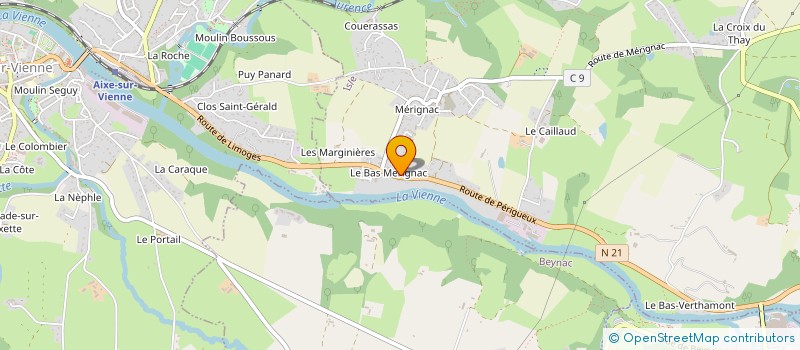 localisation de l'entreprise MADAME MONICA RANDRIANAMBININA  ISLE