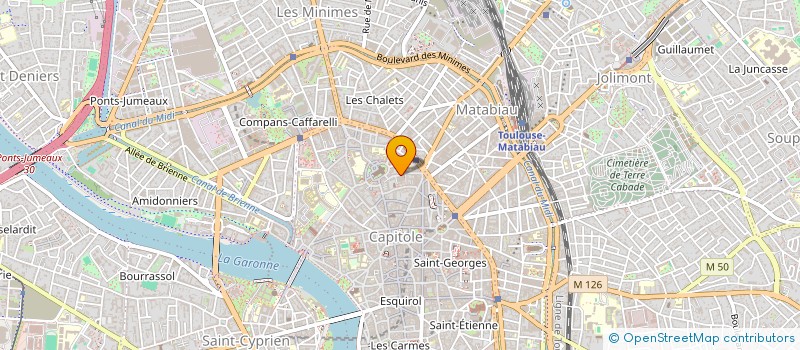 localisation de l'entreprise MADAME MONICA ROCHA GALVIS à TOULOUSE