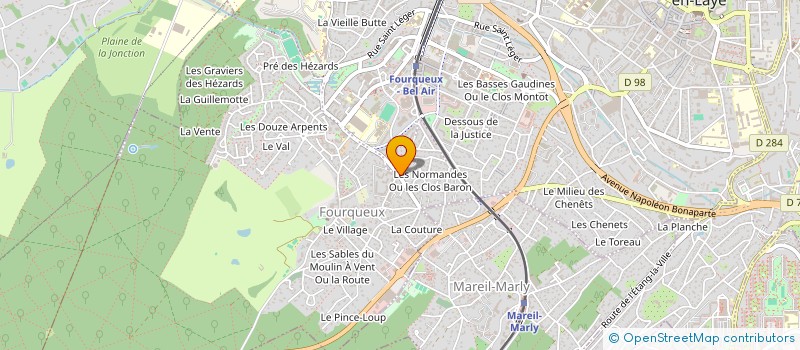 localisation de l'entreprise MADAME MONICA ROSADO ORTEGA  SAINT-GERMAIN-EN-LAYE