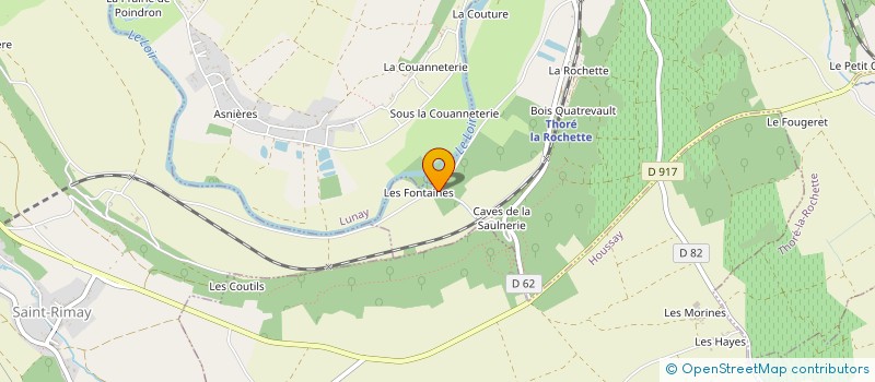 localisation de l'entreprise MADAME MONICA SANTOS SERRANO à THORE-LA-ROCHETTE