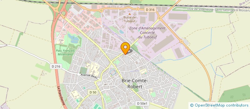 localisation de l'entreprise MADAME MONICA SEMEDO MENDES  BRIE-COMTE-ROBERT