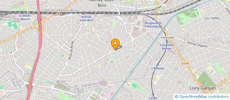 localisation de l'entreprise MADAME MONICA SUAREZ ALVAREZ à AULNAY-SOUS-BOIS