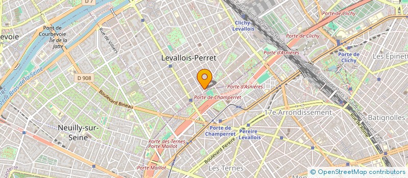localisation de l'entreprise MADAME MONICA TRANI à LEVALLOIS-PERRET