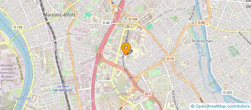 localisation de l'entreprise MADAME MONICA VARGA  CRETEIL