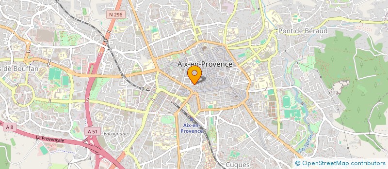 localisation de l'entreprise MADAME MONIKA BADAL  AIX-EN-PROVENCE
