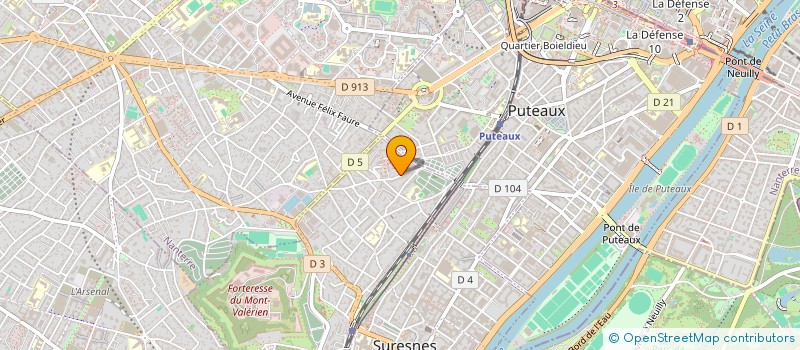 localisation de l'entreprise MADAME MONIKA BALLESTREM à SURESNES