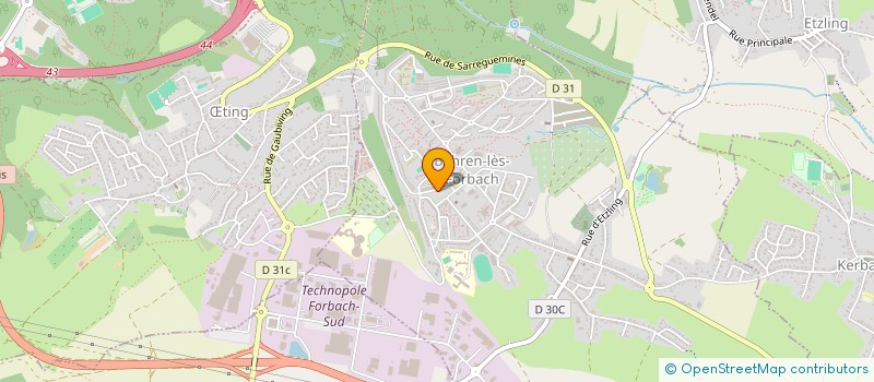 localisation de l'entreprise MADAME MONIKA BARTH à BEHREN-LES-FORBACH