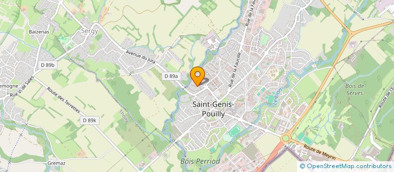 localisation de l'entreprise MADAME MONIKA BOGDANOVA à SAINT-GENIS-POUILLY