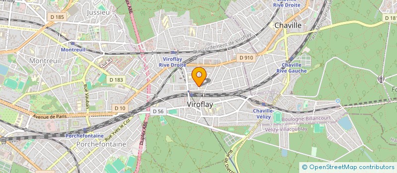 localisation de l'entreprise MADAME MONIKA DAUEZAC à VIROFLAY