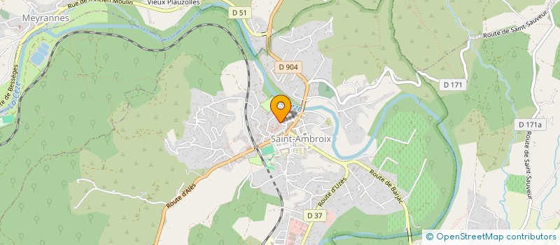 localisation de l'entreprise MADAME MONIKA FALEK  SAINT-AMBROIX