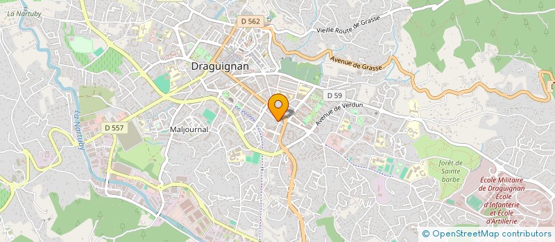 localisation de l'entreprise MADAME MONIKA GILEWSKI  DRAGUIGNAN