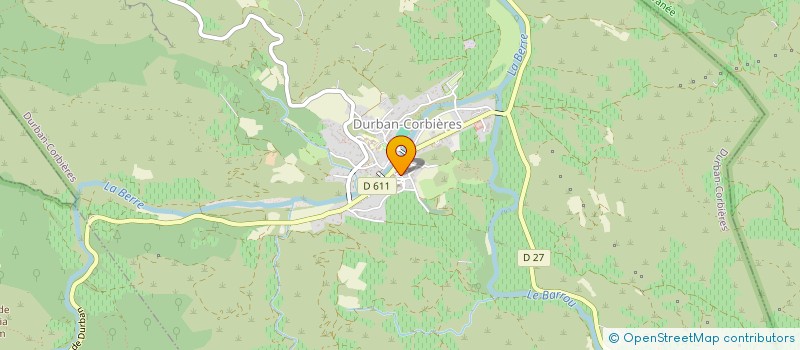 localisation de l'entreprise MADAME MONIKA HUELSE  DURBAN-CORBIERES