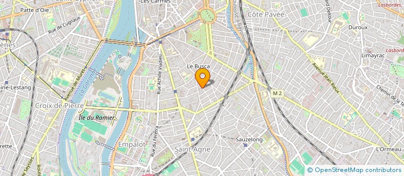 localisation de l'entreprise MADAME MONIKA LEMASLE à TOULOUSE
