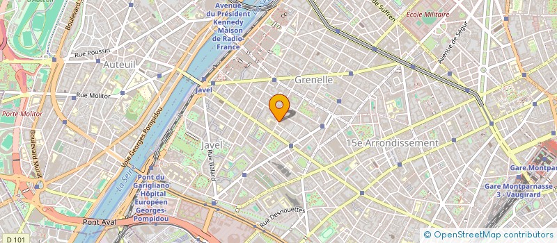 localisation de l'entreprise MADAME MONIKA MAREK  PARIS