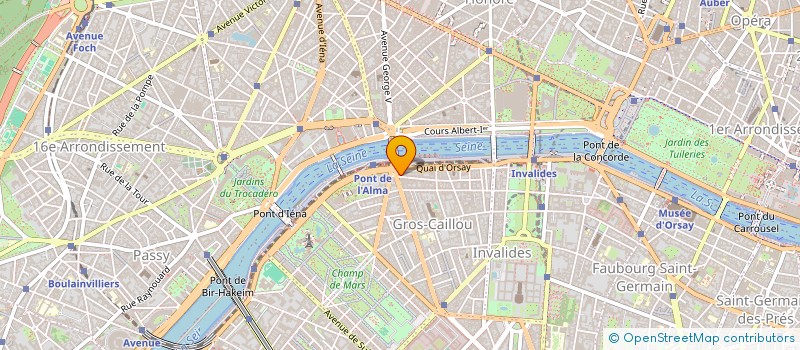 localisation de l'entreprise MADAME MONIKA MEDVED  PARIS