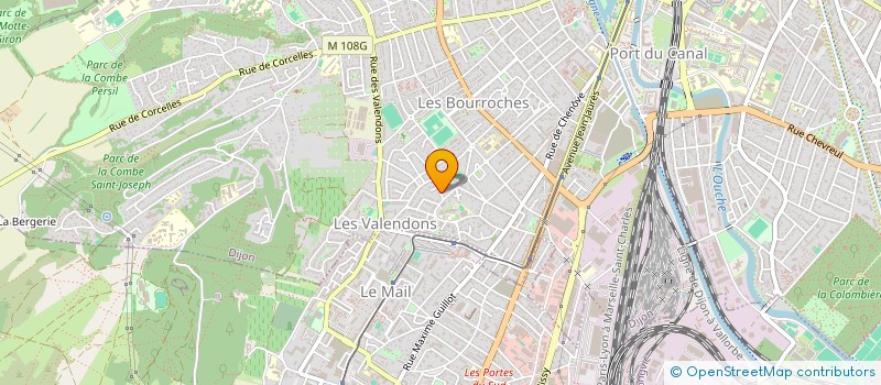 localisation de l'entreprise MADAME MONIKA NIKOLIC  DIJON