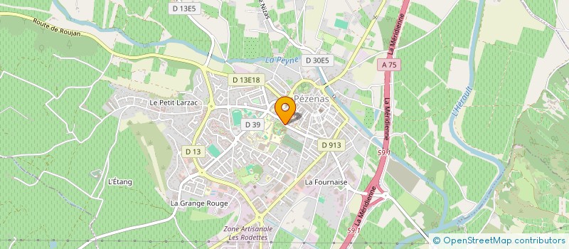 localisation de l'entreprise MADAME MONIKA SCHLEIFENBAUM à SETE