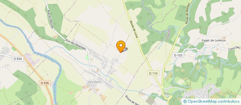 localisation de l'entreprise MADAME MONIKA SKORIKOVA  VERDETS