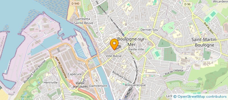 localisation de l'entreprise MADAME MONIKA SMARIKOVA à BOULOGNE-SUR-MER