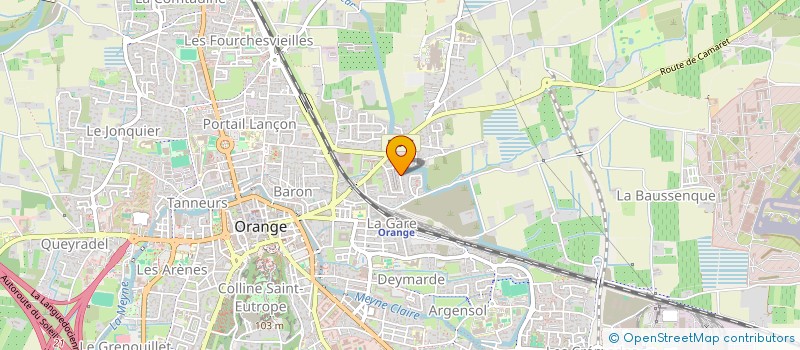 localisation de l'entreprise MADAME MONIKA TARGONSKA  ORANGE