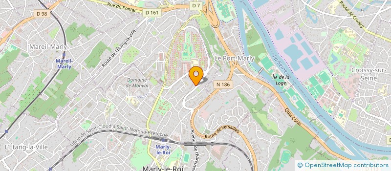 localisation de l'entreprise MADAME MONIKA TOTON à MARLY-LE-ROI