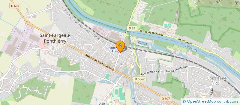 localisation de l'entreprise MADAME MONIQU COUVIAUX  SAINT-FARGEAU-PONTHIERRY