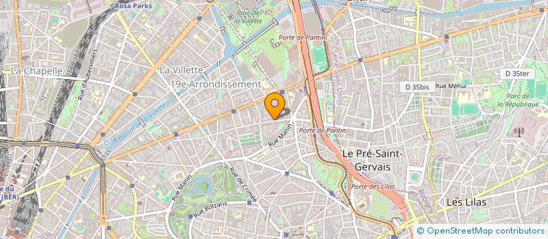 localisation de l'entreprise MADAME MONIQUE ALLOUCHE  PARIS