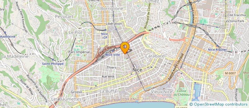 localisation de l'entreprise MADAME MONIQUE ALOISI à NICE