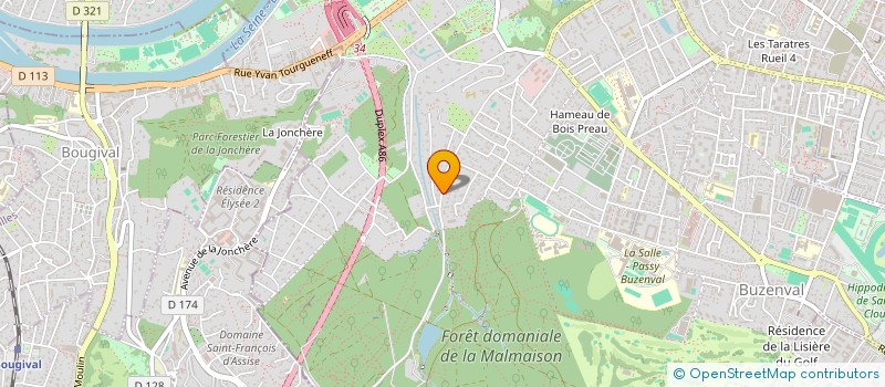 localisation de l'entreprise MADAME MONIQUE AMIOT à RUEIL-MALMAISON