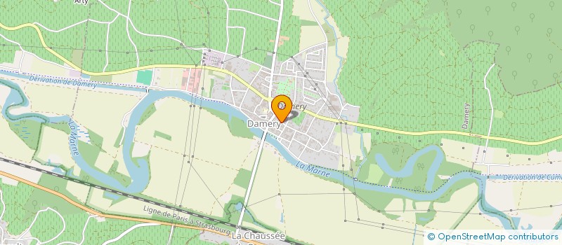 localisation de l'entreprise MADAME MONIQUE ANDRE  DAMERY