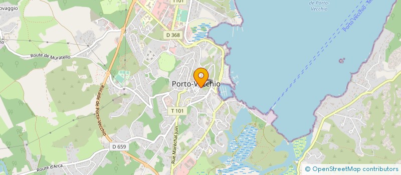 localisation de l'entreprise MADAME MONIQUE ANDREANI à PORTO-VECCHIO